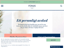 Tablet Screenshot of fonus.se